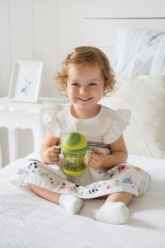 Cana anti-varsare cu pai Roxy Kids, Lime (RFD-008-G)