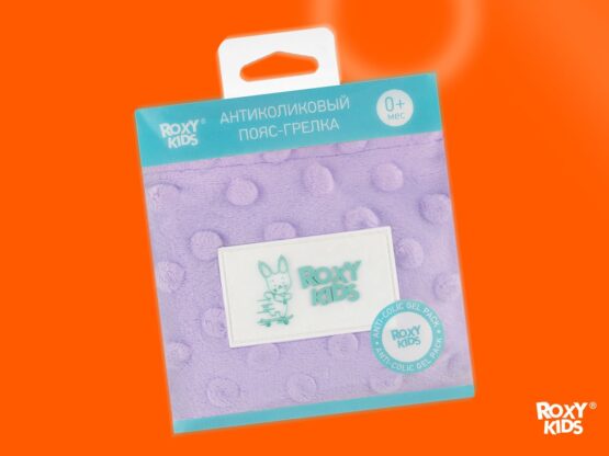 Centura cu gel anti-colice noi-nascuti Roxy Kids, Lavanda (RGP-001-V)