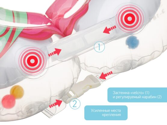 Cerc pentru scaldat nou-nascuti Roxy Kids Flipper, Inger (FL011)