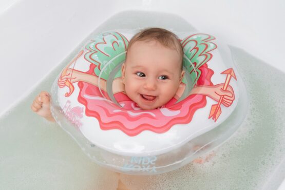 Круг для купания новорожденых Roxy Kids «Flipper», Ангел (FL011)