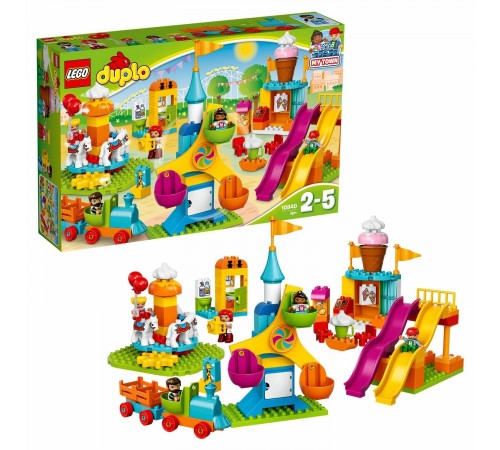 Конструктор «Большой парк аттракционов» (106 дет.)