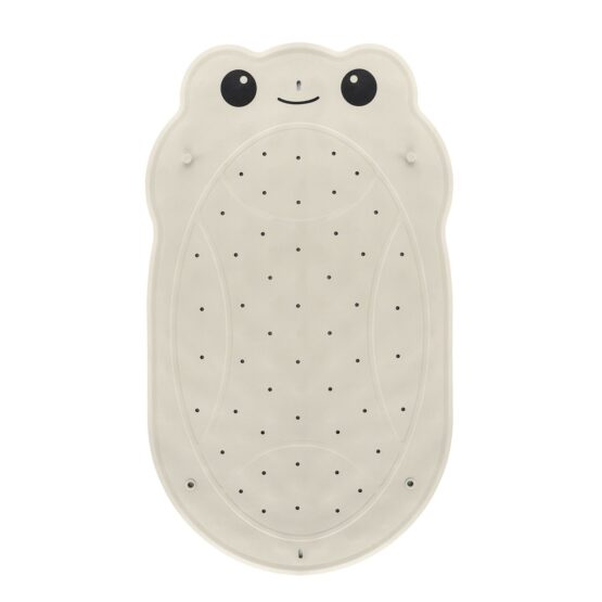 Коврик резиновый для ванны антискользящий Roxy Kids 76×45см, Лягушка, Белый (BM-4576-FR-W)