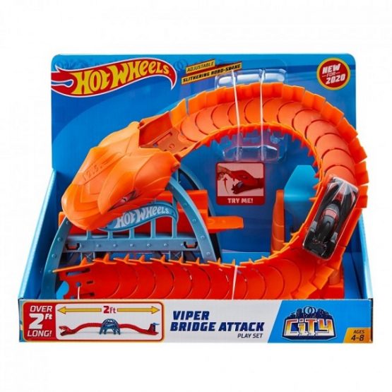 Hot Wheels Игровой набор «Чудовища в городе» в (аcс).