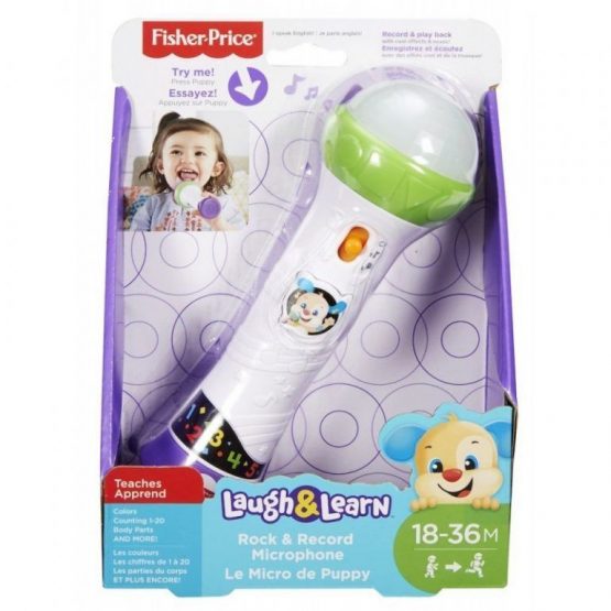 Fisher-Price Микрофон воспроизводит и записывает (рум.)
