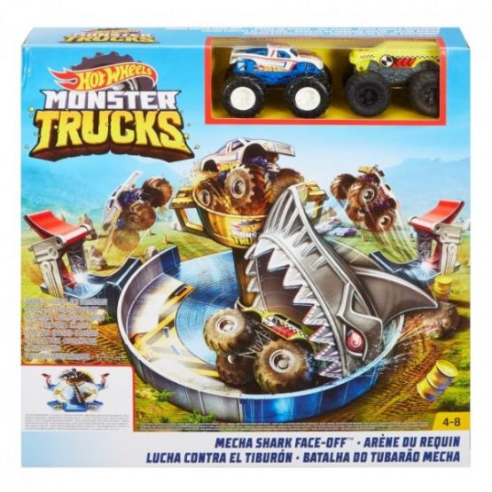 Hot Wheels «Monster Trucks» Набор «Опасное противостояние»