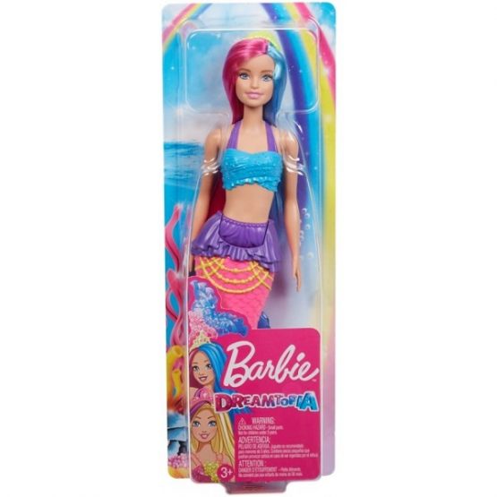 Кукла Barbie Русалочка с разноцветными волосами серии Дримтопия (асс.)