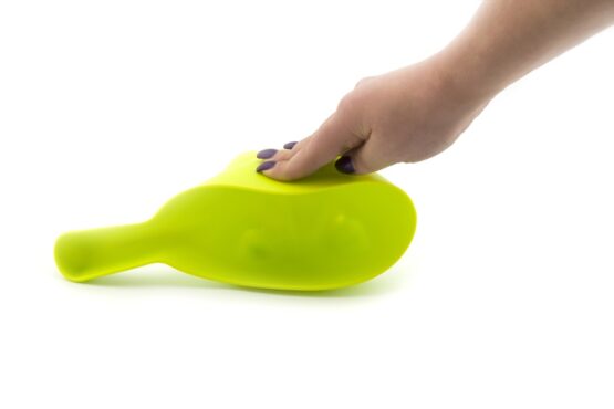 Galetuta pentu spalarea parului Roxy Kids DINO SAFETY SCOOP, Verde (RBS-003-GR)