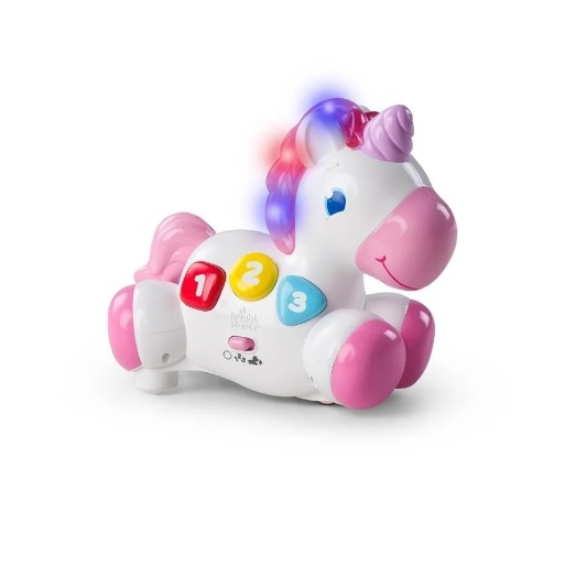 Jucarie Bright Starts Unicornul magic Rock & Glow