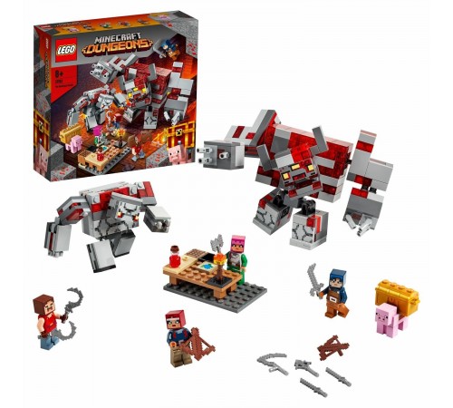 Lego Minecraft Constructor „The Redstone Battle” (504 el.)