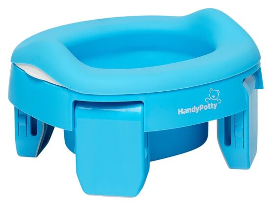 Дорожный горшок HandyPotty Roxy Kids 3×1, Синий (HP-255B)