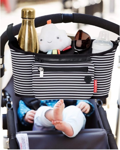 Organizator pentru carucior Skip Hop Grab&Go Black/White