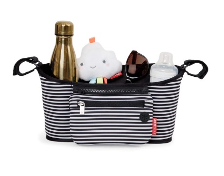 Organizator pentru carucior Skip Hop Grab&Go Black/White