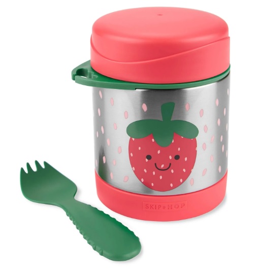 Recipient pentru mancare Skip Hop Spark Capsuna (9N780410)