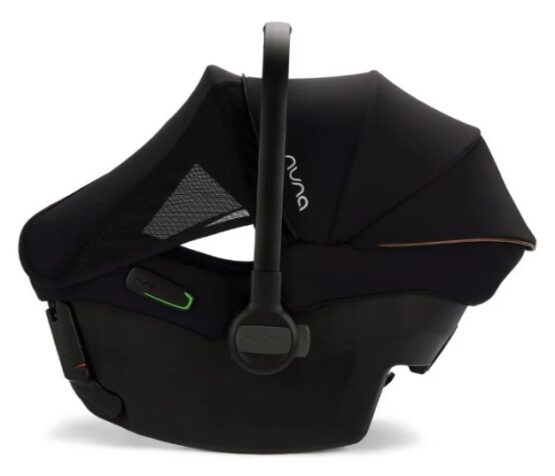 Scoica auto cu ISOFIX integrat Nuna PIPA URBN Caviar, nastere - 75 cm