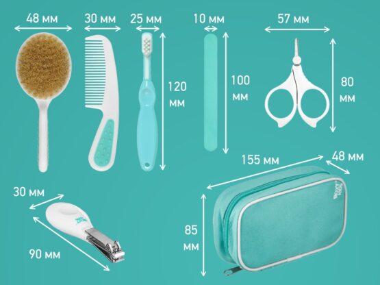 Set de igiena Roxy Kids, Turcoaz (RHS-001)