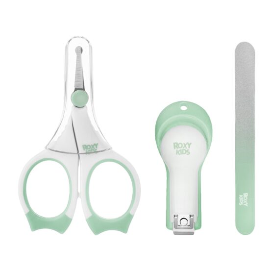 Маникюрный набор 3X1 Roxy Kids, Бледно-Зеленый (RPS-004-G)