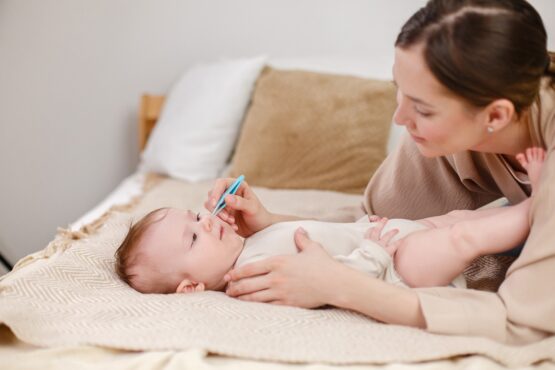 Set manichiura Roxy Kids Frunze, Albastru+Alb (RPS-003-B)