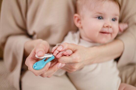 Set manichiura Roxy Kids Frunze, Albastru+Alb (RPS-003-B)