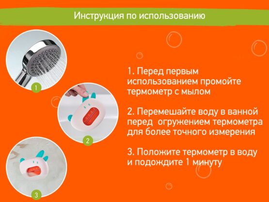 Termometru pentru apa Roxy Kids Puppy, Alb (RWT-008-W)