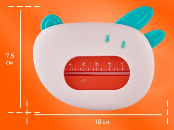 Termometru pentru apa Roxy Kids Puppy, Alb (RWT-008-W)