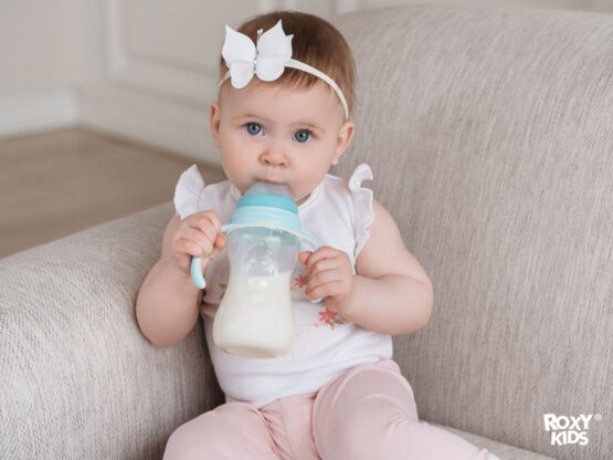 Tetine din silicon Roxy Kids cu flux rapid 6+, (2 buc.) (RBTL-003-L)