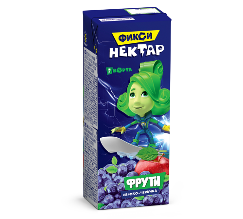 Фрути нектар Яблоко-Черника 0,2л (Фиксики)