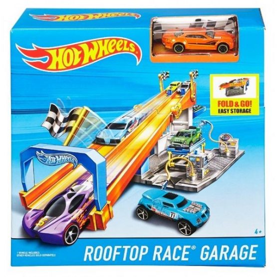 Hot Wheels Rooftop Race Garage