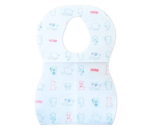 Nuby ID4153 Нагрудник одноразовый (10 шт.)