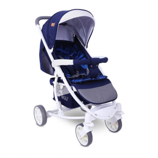 Carucior de plimbare Lorelli S-300 Dark Blue Flowers 2019
