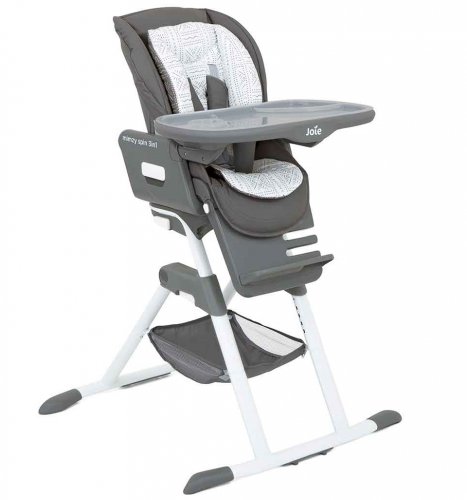 Стульчик для кормления 3 в 1 Joie Mimzy Spin Tile (0+ мес.) (H1124BATLE000)