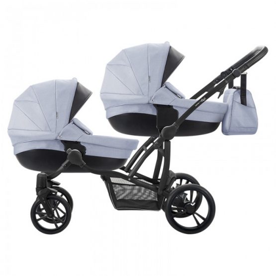 Коляска для двойни BEBETTO 42 — 02 Black Frame