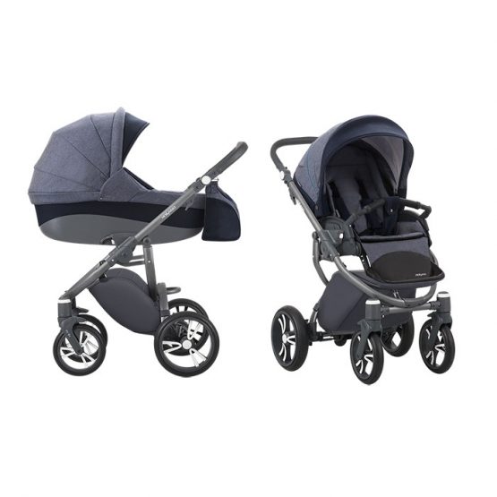 Коляска 2-в-1 Bebetto HOLLAND W49 Grafit
