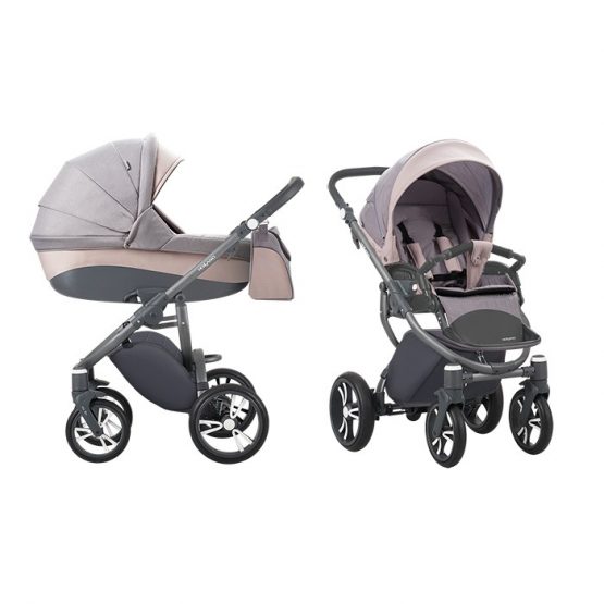 Коляска 2-в-1 Bebetto HOLLAND W52 Grafit