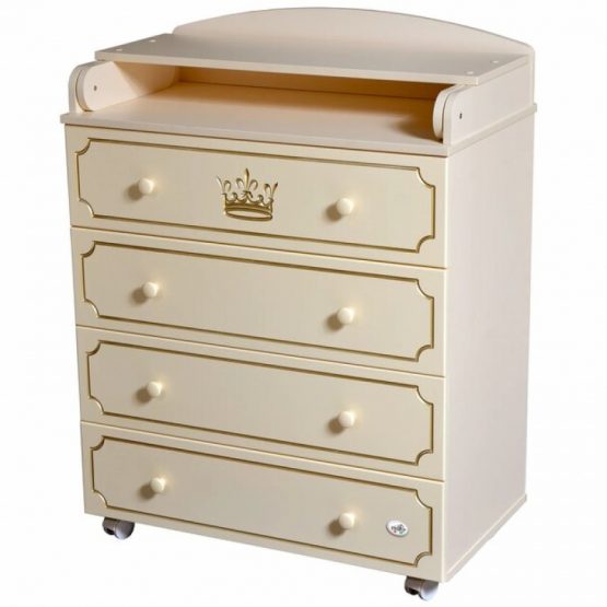 Детский комод Oliver Fabio Lux (1068) Слоновая кость