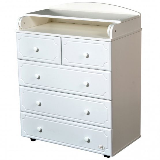 Детский комод Eucalyptus Fabio Plus (DSK-FP101) Белый