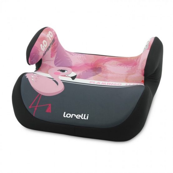 Автокресло-бустер 15-36 кг Lorelli TOPO COMFORT FLAMINGO Grey-Pink