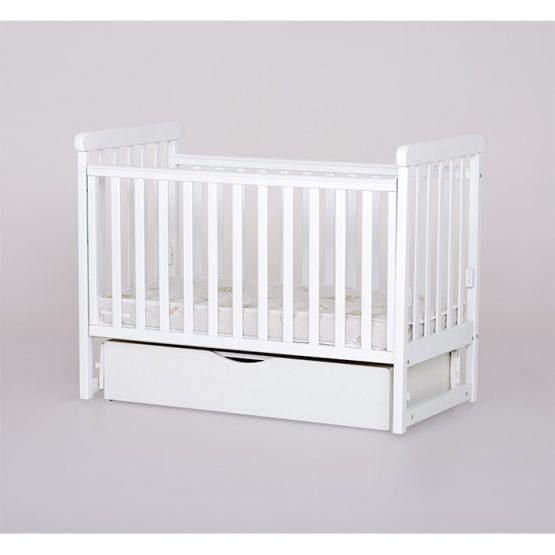 Pătuţ din lemn Glamvers IRINA White