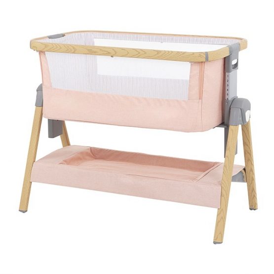 Кроватка приставная Nanna Pink