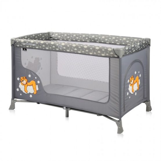 Кровать-манеж Lorelli SR 1 Grey Clouds