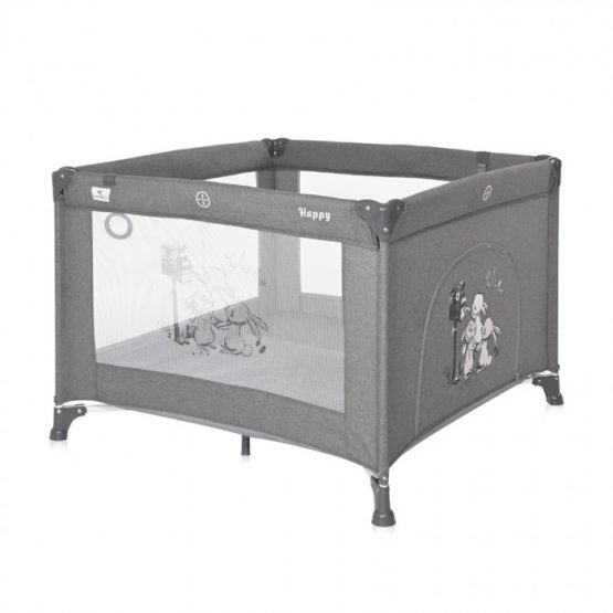 Манеж детский Lorelli HAPPY Game Zone Grey Rabbits