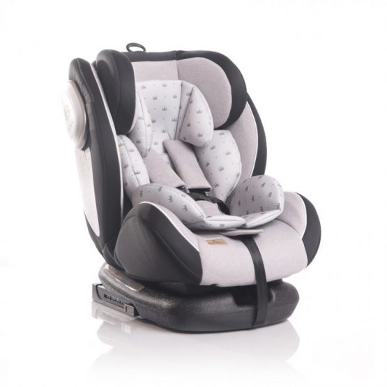 Автокресло 0-36 кг Lorelli CORSICA Isofix Grey CROWNS