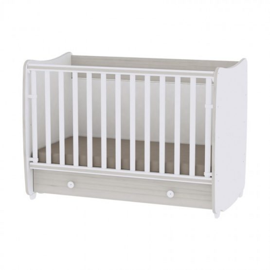 Кроватка детская Lorelli DREAM New White Light Oak