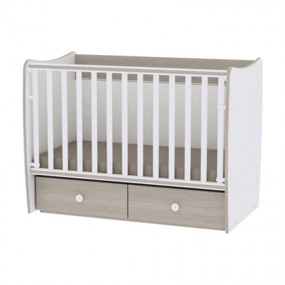 Кроватка детская Lorelli MATRIX White Amber