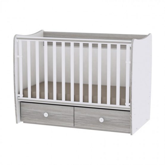 Кроватка детская Lorelli MATRIX White Artwood