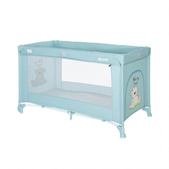 Кровать-манеж Lorelli NOEMI 1 Blue Surf Teddy
