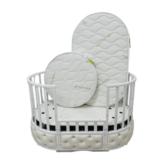 Детская кроватка Oliver Gabriella Elegance 6 в 1 Белая (1156) Распакована