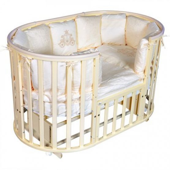Кроватка Oliver Gabriella Plus 6 в 1 (1025) Слоновая кость