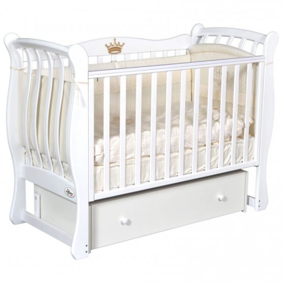 Кроватка Oliver Viana Elegance (1005) Белая