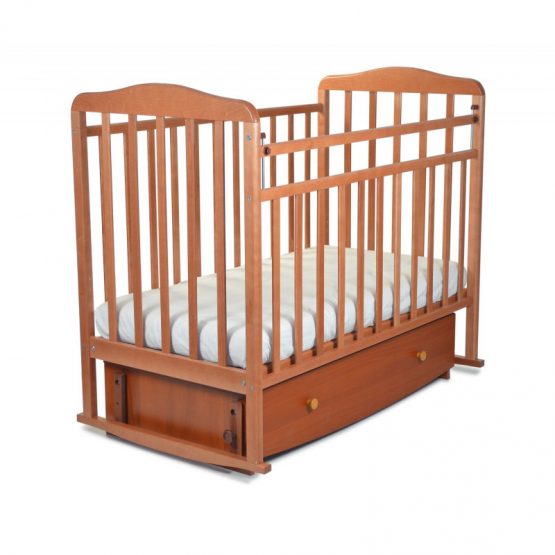 Pătuţ SKV-Company Mitenica Premium Transversal (163007) Nucă