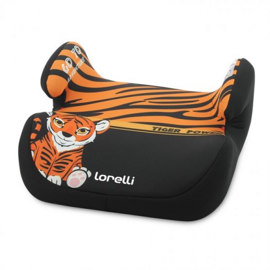 Автокресло-бустер 15-36 кг Lorelli TOPO COMFORT TIGER Black-Orange